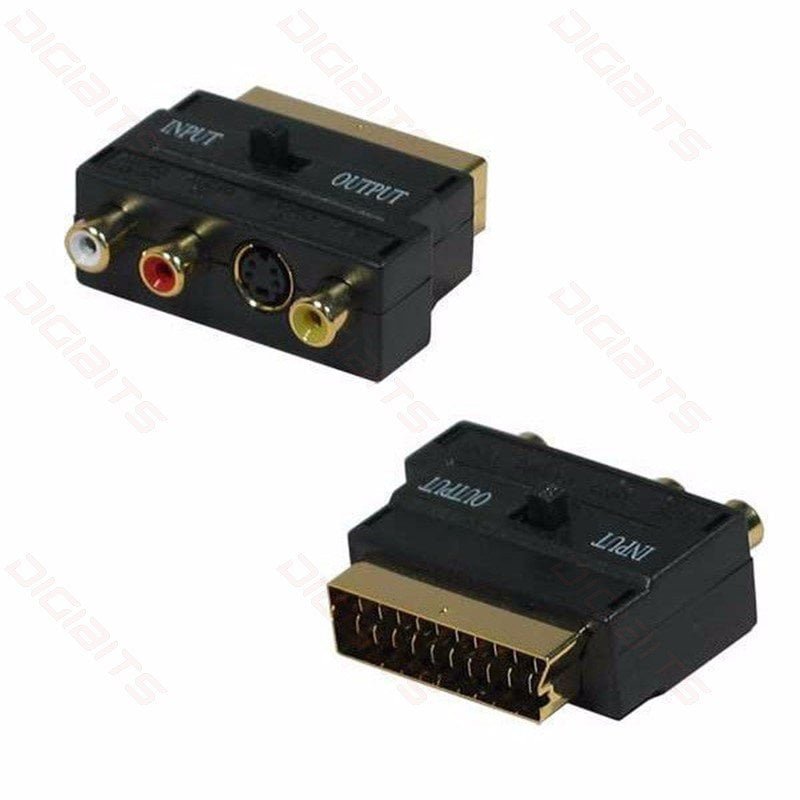Gr kabel PA-116 SCART S-VHS ADAPTOR Gr kabel