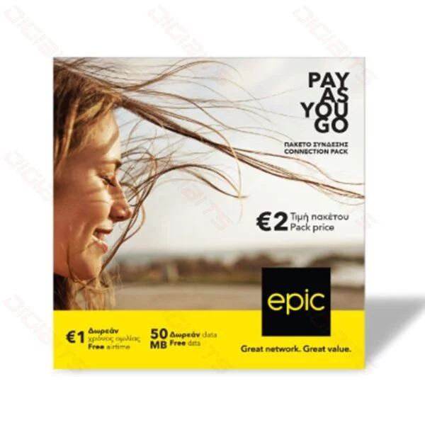 Epic Pay As You Go SIM card