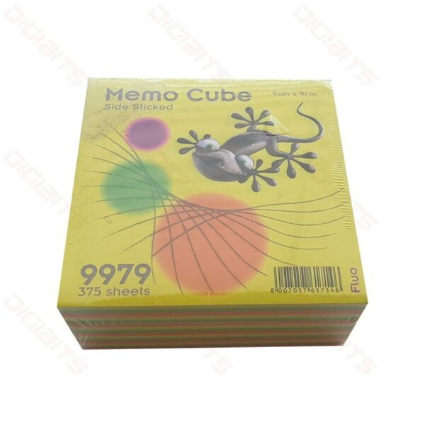 Memo Cube 9X9 fluo - 9979