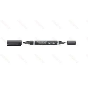 Staedtler Lumocolor permanent duo black 348-9 Staedtler Lumocolor permanent duo black 348-9