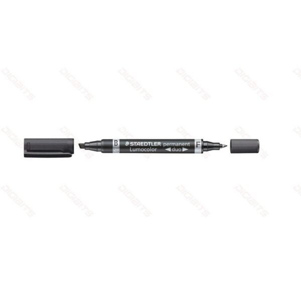 Staedtler Lumocolor permanent duo black 348-9