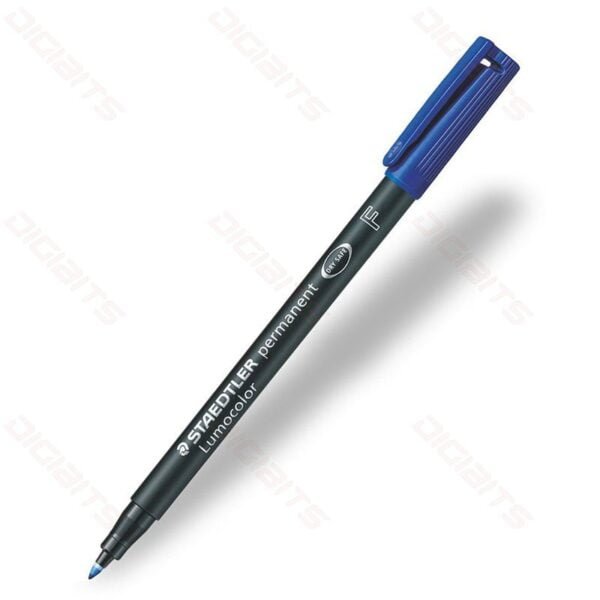 Staedtler Lumocolor permanent blue Fine 318-3