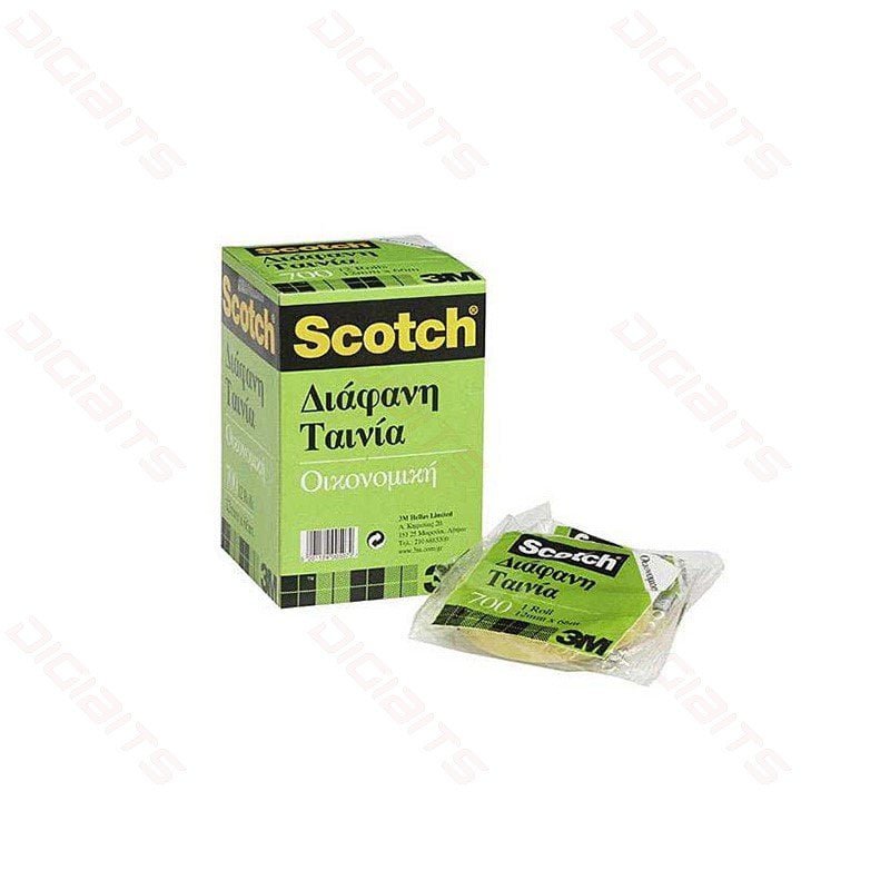 Επίπεδο 3 3M Scotch tape 12mmx66m