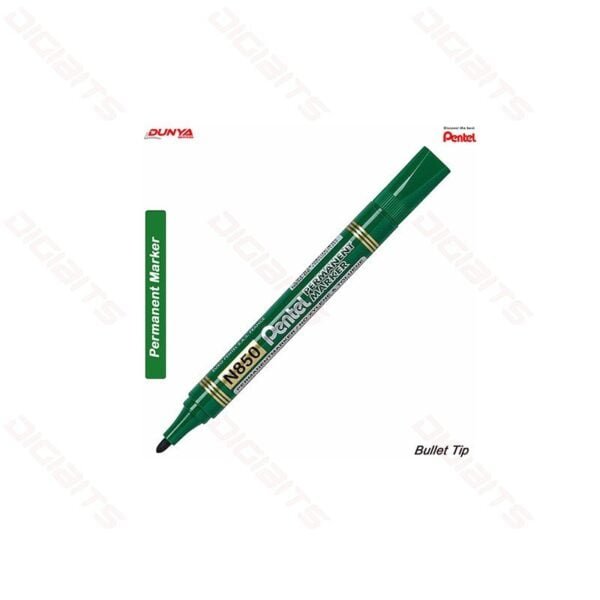 Pentel permanet marker green