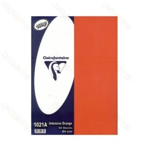 ClaireFontaine A4 160gr Orange Intensive (50sh) ClaireFontaine A4 160gr Orange Intensive (50sh)
