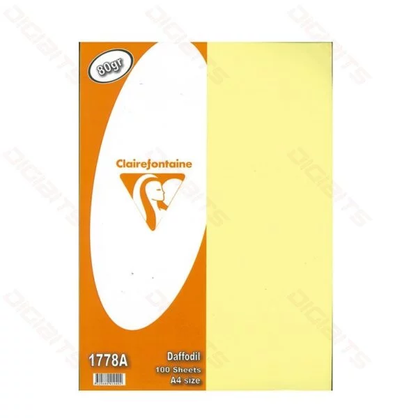 ClaireFontaine A4 80gr 1778A - (100sh) ClaireFontaine A4 80gr 1778A - (100sh)