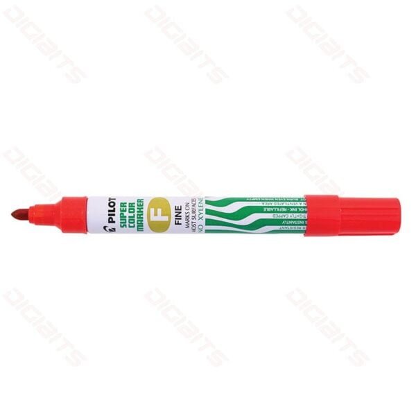 Pilot permanent super color marker red