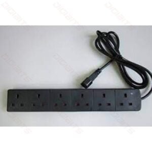 GR_Kabel uk power strip 6 outlet w/iec c13 female