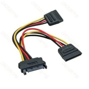 InLine sata power Y cable angled 0.15m - 29683W InLine sata power Y cable angled 0.15m - 29683W