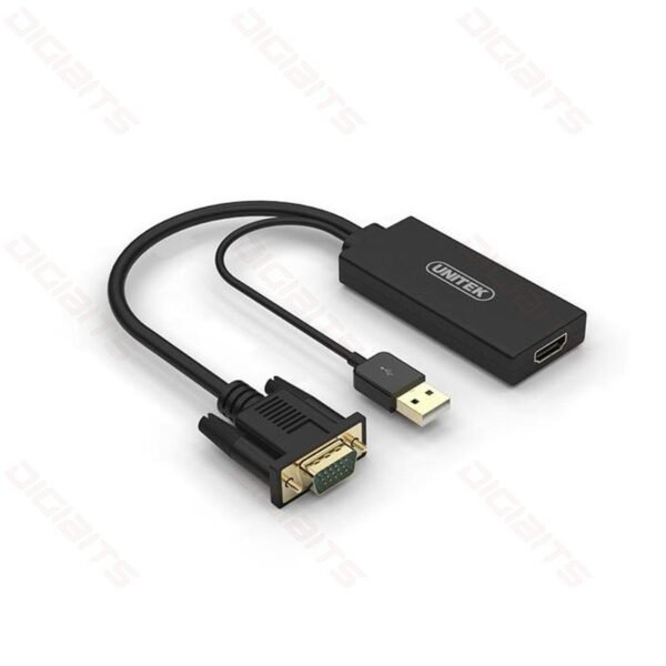 Unitek VGA to HDMI converter with audio - Y-8711