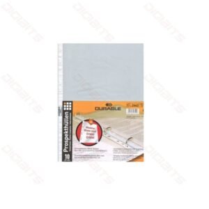 Durable A4 folder glass clear 10pcs 2662