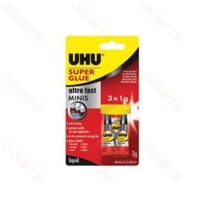 UHU super glue minis 3x1gr + 1gr FREE