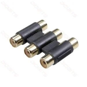 InLine 3x rca female to 3x rca female - 99319 InLine 3x rca female to 3x rca female - 99319