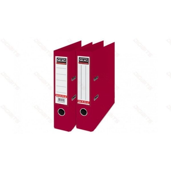 SKAG box file A4 8cm bordeaux