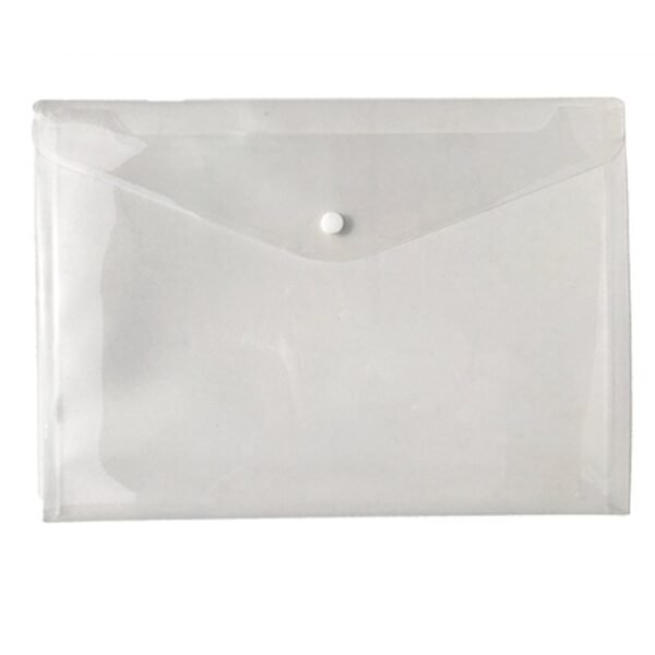 Databank clear envelope B4 with button