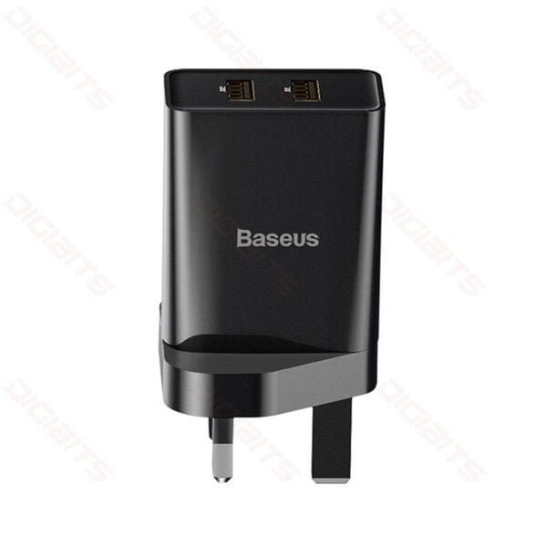 Baseus travel charger 10.5W UK Black