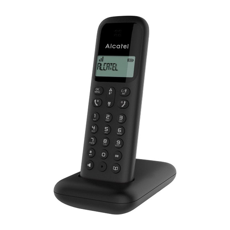 Alcatel D285 cordless phone Black