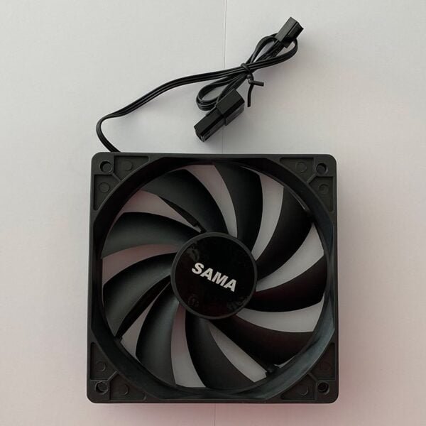 SAMA black fan 12cm