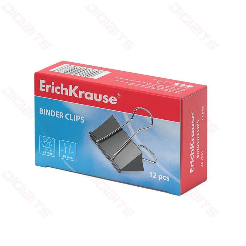 ErichKrause binder clips 25mm (12pcs)