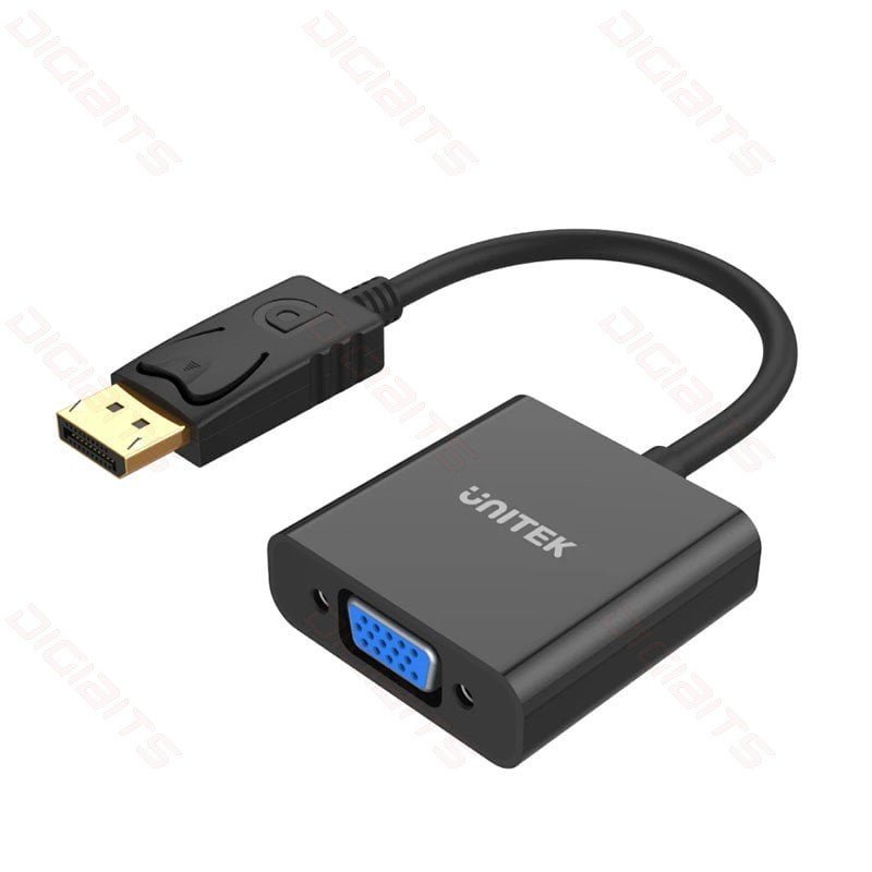 Unitek DisplayPort to VGA female adaptor – Y-5118E