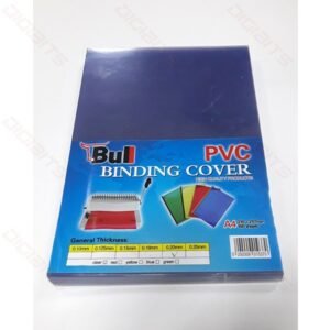 Bull pvc binding covers A4 200g clear