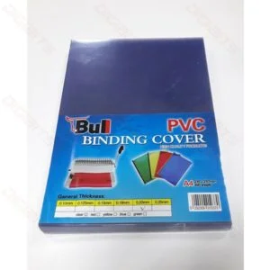 Bull pvc binding covers A4 200g clear Bull pvc binding covers A4 200g clear