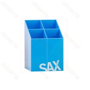 Sax design quadra pen pot Light Blue