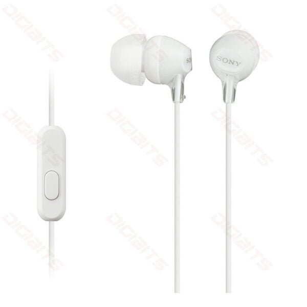 Sony stereo handsfree MDR-EX15AP white