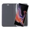 Idol leather tpu book case for iPhone X Dark Grey-1