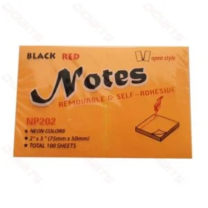 B/R post-it neon 75mm x 50mm - NP202 orange
