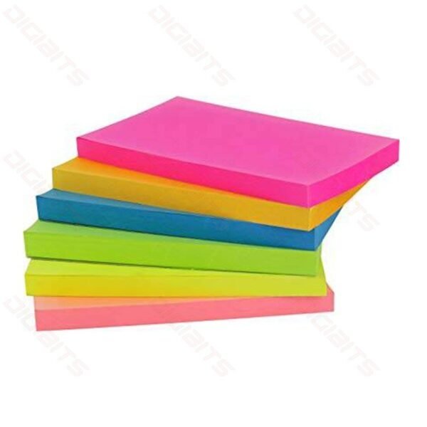 Black Red post-it neon 75mm x 50mm - NP202 green