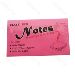 B/R post-it neon 75mm x 125mm - NP205 fuchsia