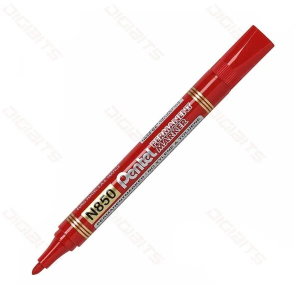 Pentel permanet marker red