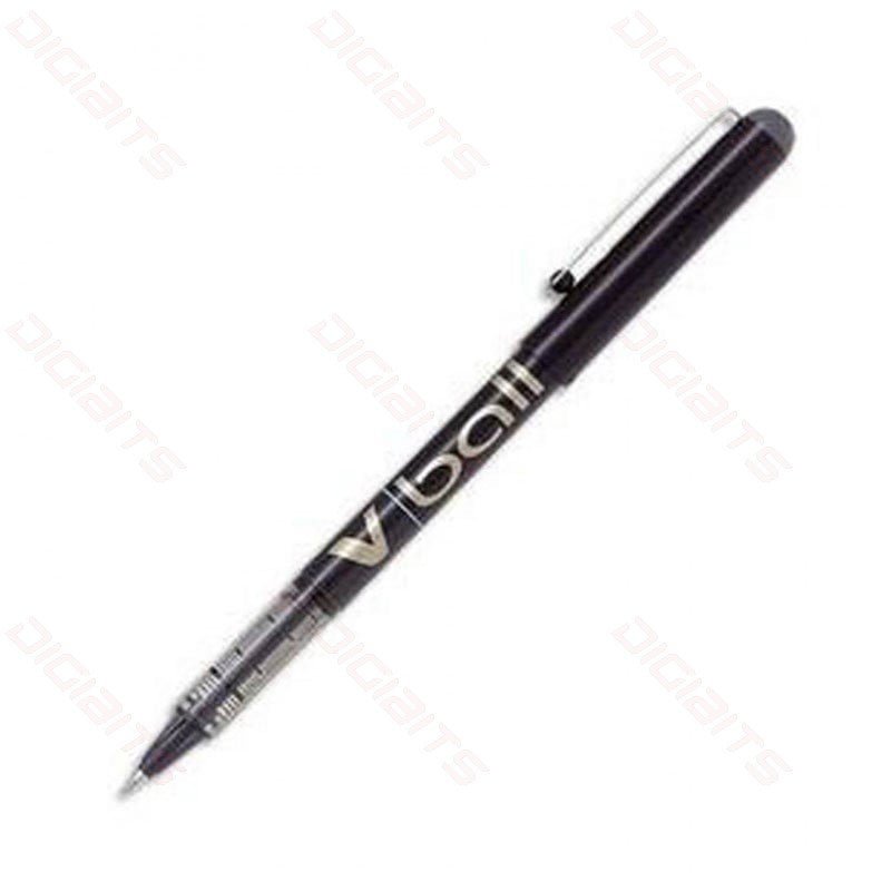 Pilot Στυλό Υγρής Μελάνης Μαύρο V-Ball 0.7Mm (4)