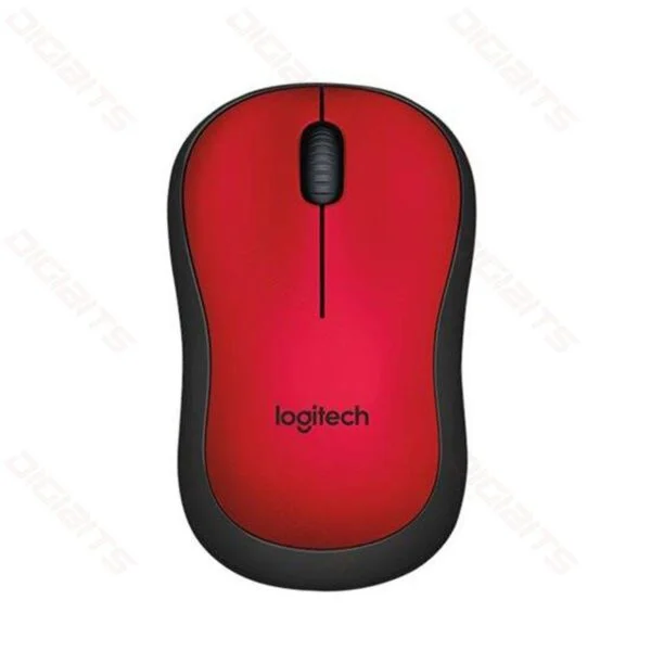 Logitech wireless silent mouse M220 red