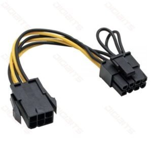 InLine internal power adapter 6pin to 8pin for PCIe - 26626
