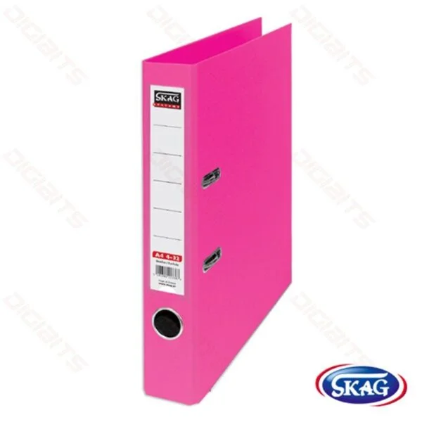 SKAG box file A4 4cm fuchsia