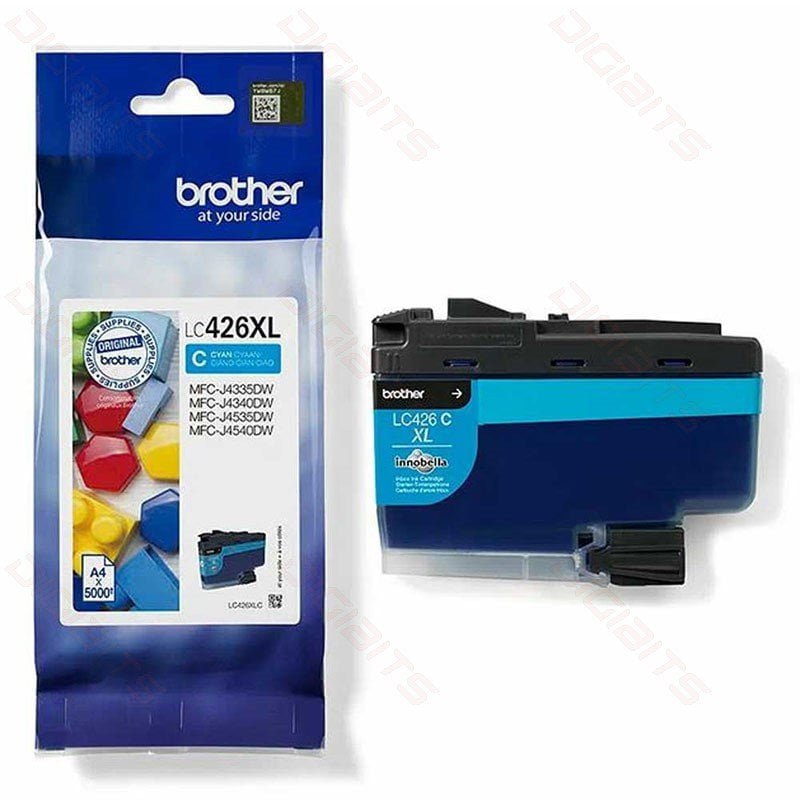 Brother LC426XLC Cyan Ink Cartridge for MFC-J4340DW (5000 pages)