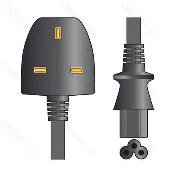 Mercury Laptop Power Cable 3A 1m 114.041UK Mercury Laptop Power Cable 3A 1m 114.041UK