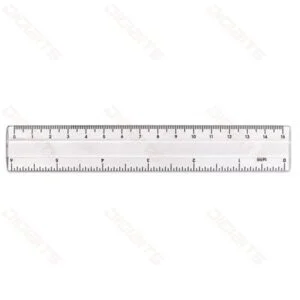 COX transparent ruler 15cm
