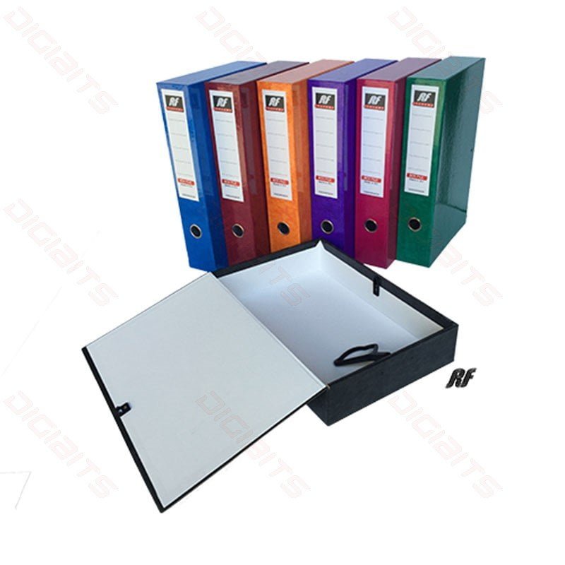 Box File R1345 RF box file A4 hard bordeaux – Digibits Ltd