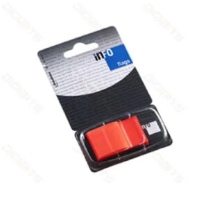 Info flags 25x43 mm 50sheets neon orange Info flags 25x43 mm 50sheets neon orange