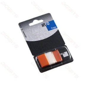 Info flags 25x43 mm 50sheets orange