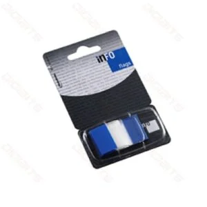Info flags 25x43 mm 50sheets blue