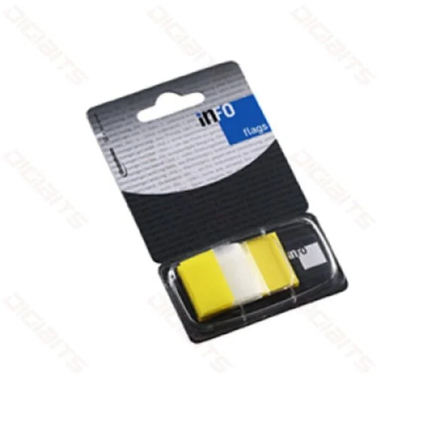 Info flags 25x43 mm 50sheets yellow