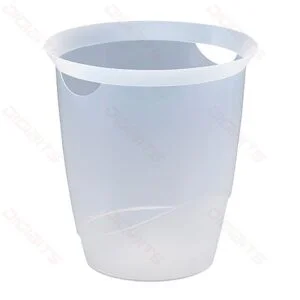 Durable waste basket 16ltr transparent Durable waste basket 16ltr transparent