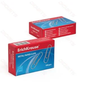 ErichKrause paper clips 50mm 100pcs ErichKrause paper clips 50mm 100pcs