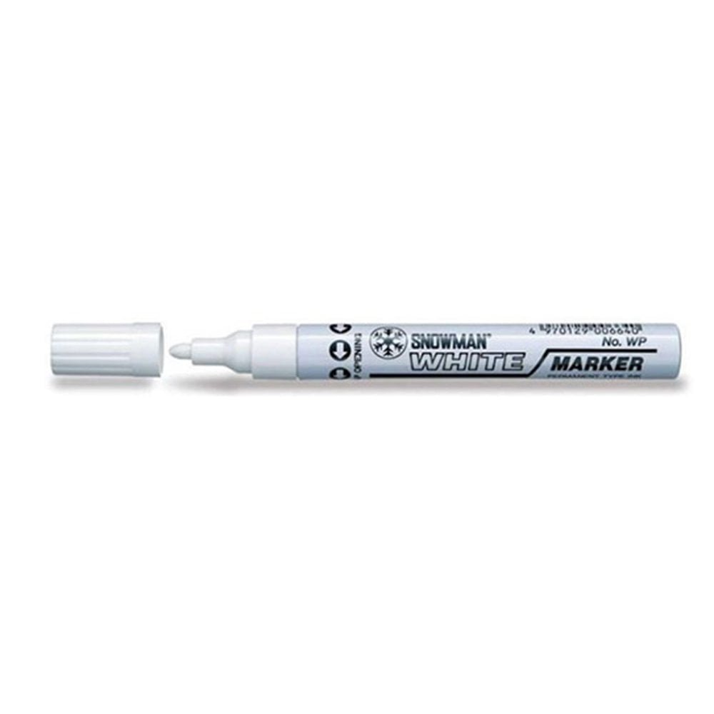 Snowman paint marker white – Digibits Ltd