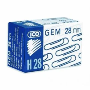 ICO paper clips 28mm 100pcs ICO paper clips 28mm 100pcs