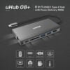 Unitek D1019A Type-C Hub USB3.1 with HDMI/VGA/GB/SD/PD100W-2